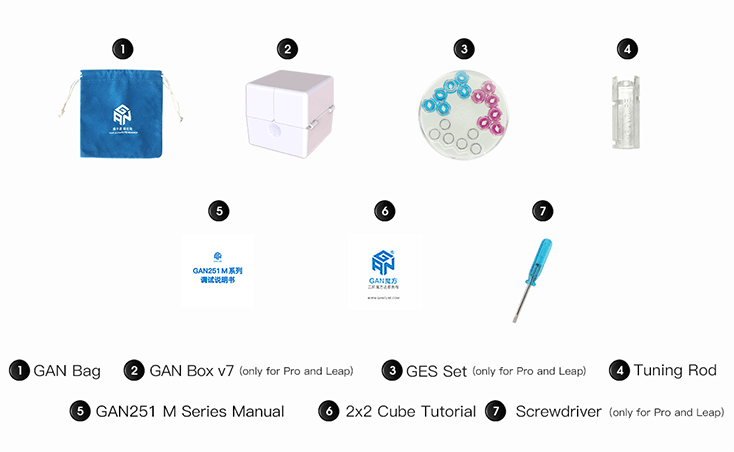 GAN 251 Pro - Küp Sepeti