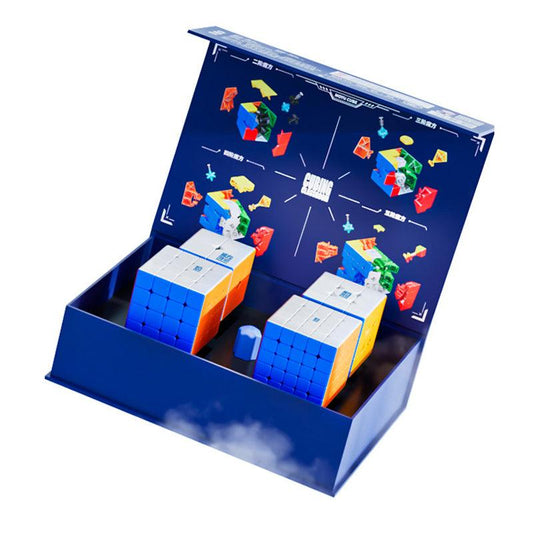 MoYu MeiLong M Manyetik Hediye Seti (2x2-5x5) - Küp Sepeti