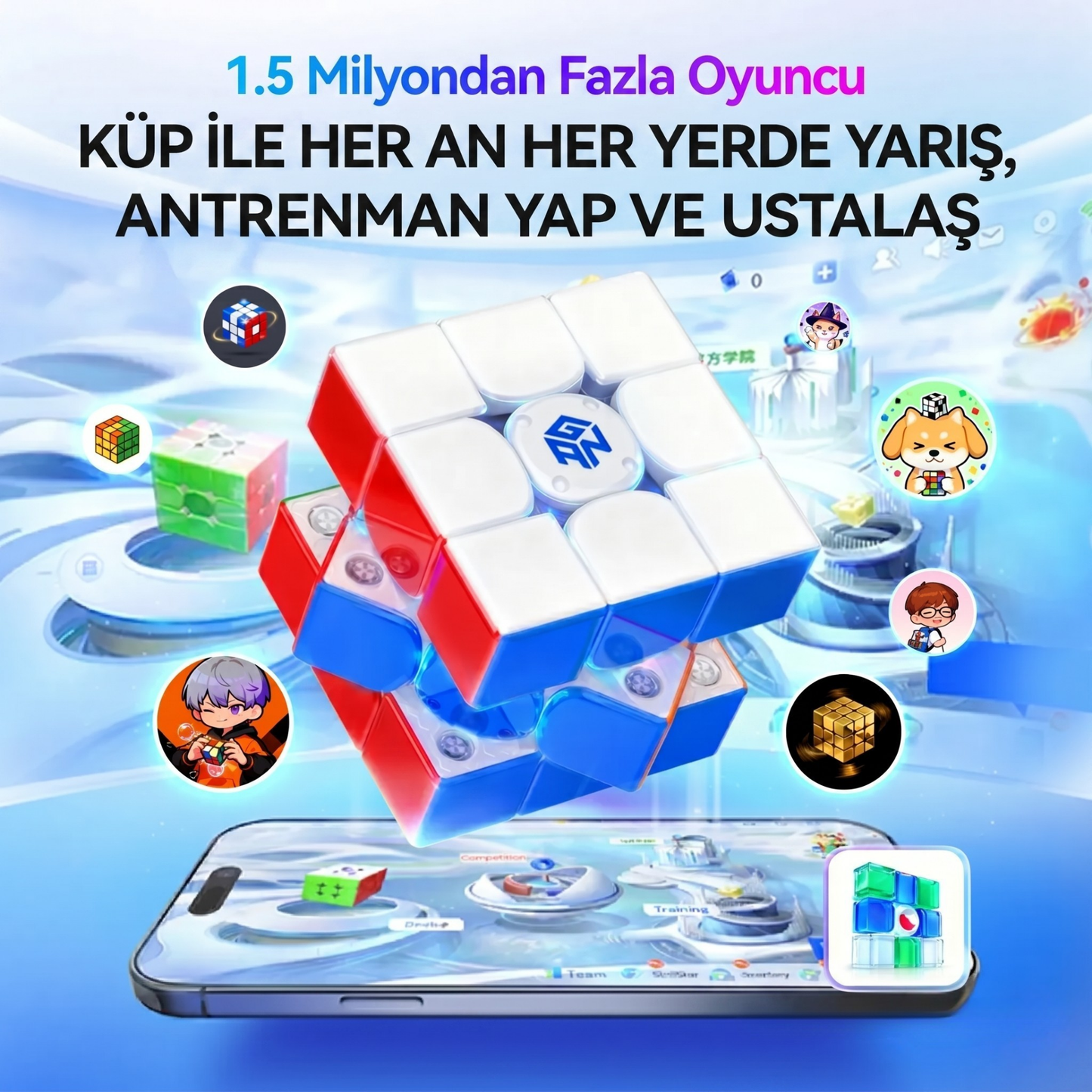 GAN i4 Bluetooth Akıllı Küp