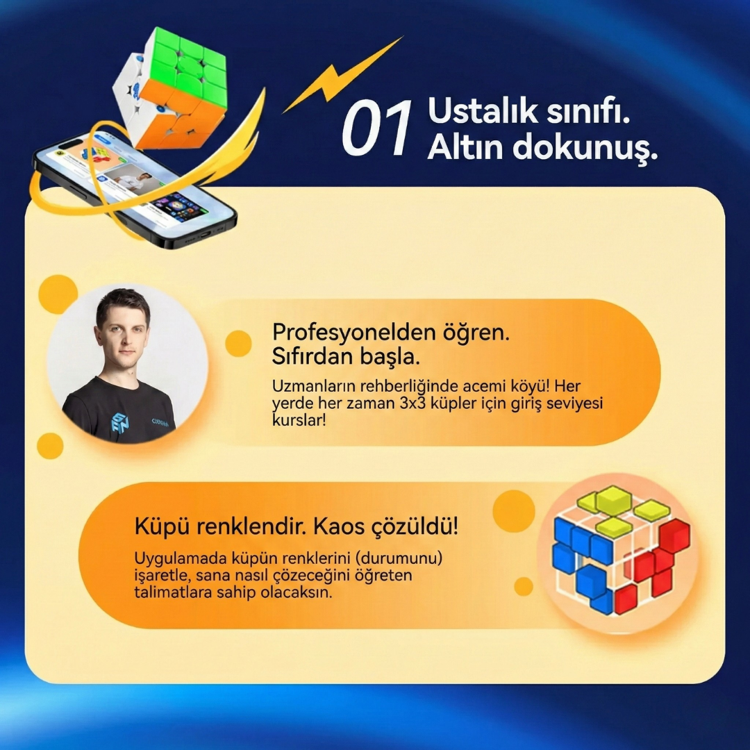 GAN 356 i Carry E Bluetooth Akıllı Küp