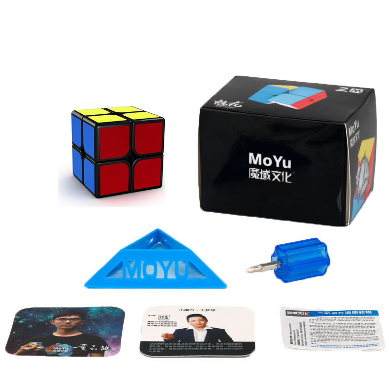 MoYu MeiLong 2x2 M Siyah — Ürün görseli