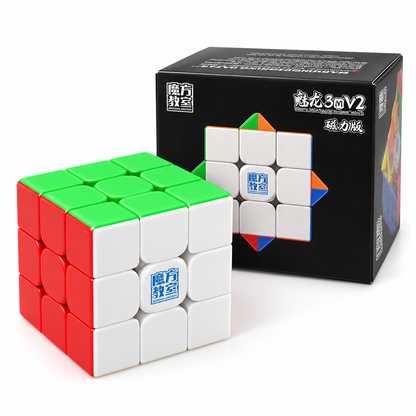MoYu MeiLong 3x3 M V2 Standart Stickerless — Ürün ve kutu