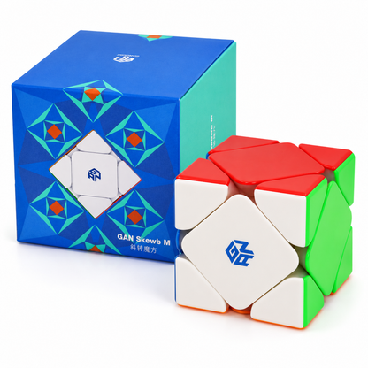 GAN Skewb M – Standart — ürün ve kutusu