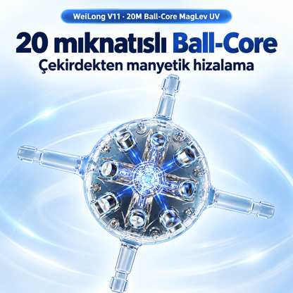 MoYu WeiLong V11 20M Ball-Core MagLev UV — 20 mıknatıslı Ball-Core