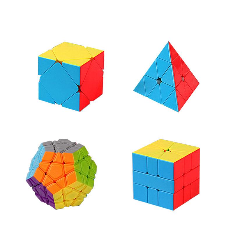 Kit Cubo Mágico MoYu Pyraminx Megaminx Skewb Square-1 Stickerless Magnético Kit Cubo Mágico MoYu Pyraminx Megaminx Skewb Square-1 Stickerless Magnético
