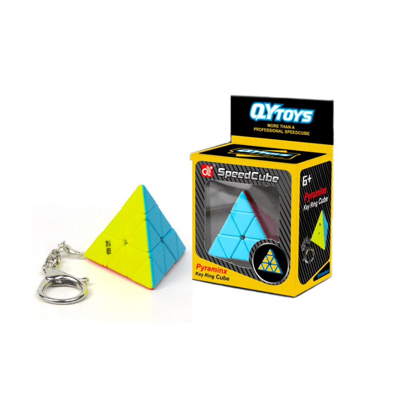 QiYi Mini Pyraminx Anahtarlık - Küp Sepeti