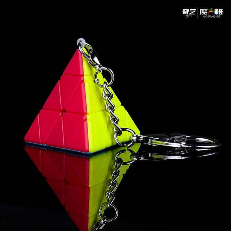 QiYi Mini Pyraminx Anahtarlık - Küp Sepeti